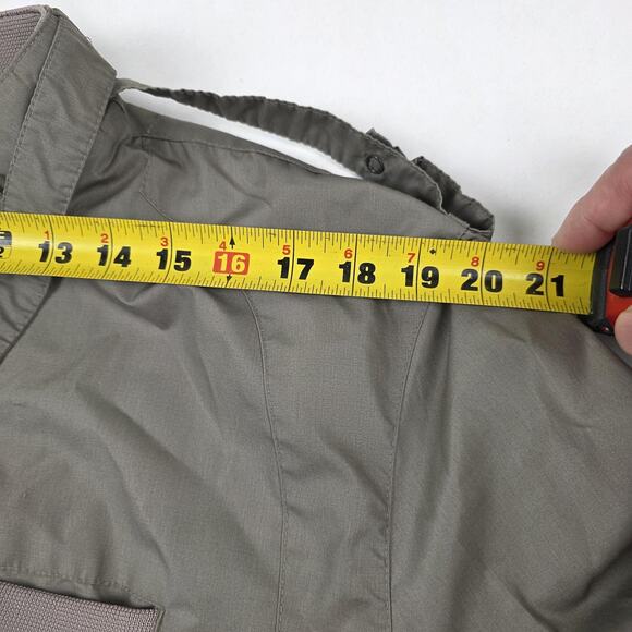 Vintage Members Only Jacket Mens 44 Gray Iconic Racer Bomber Epaulets Zip 80s - Picture 6 of 11